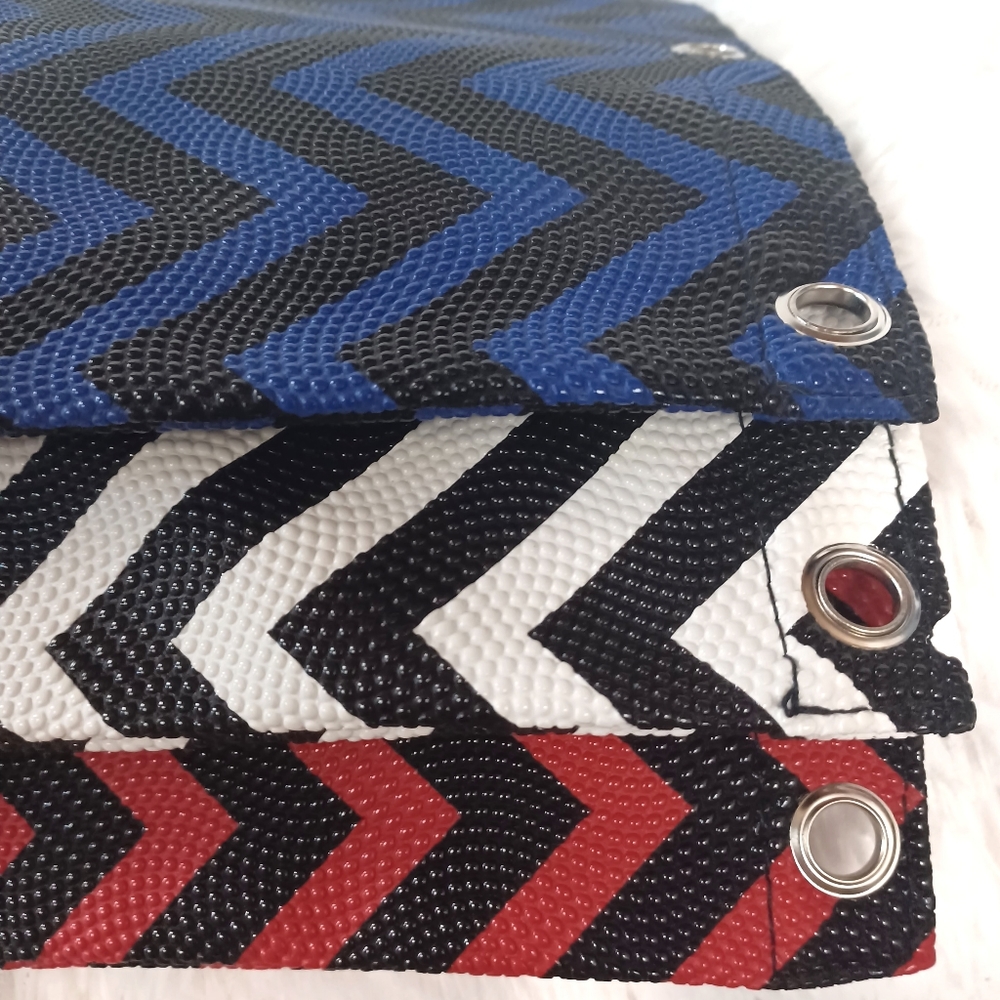 Blue, Red and White S/M Size Zipper Close Bags (3)